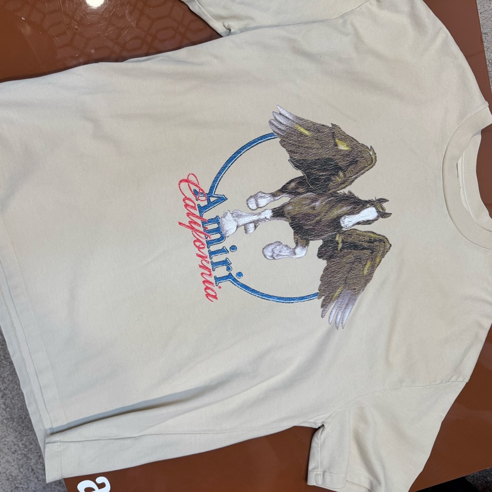 AMIRI Beige T-Shirt